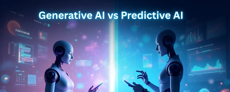 Generative AI vs Predictive AI