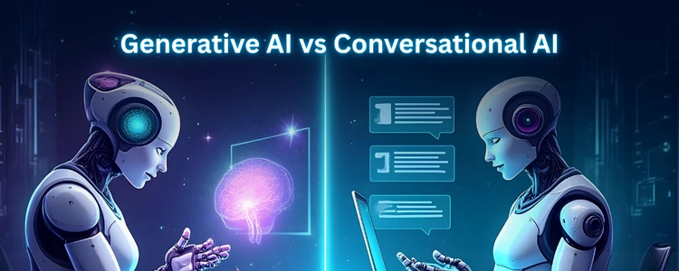Generative AI vs Conversational AI